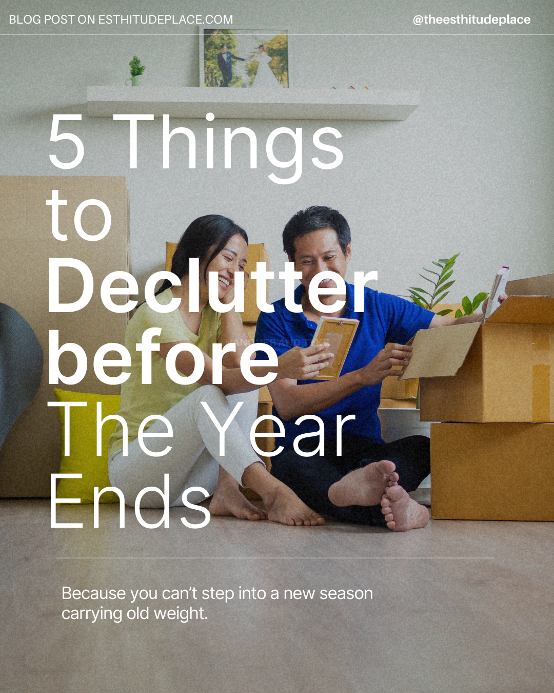 year end declutter